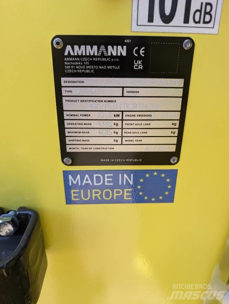 Ammann ARX45-2 双轮压路机