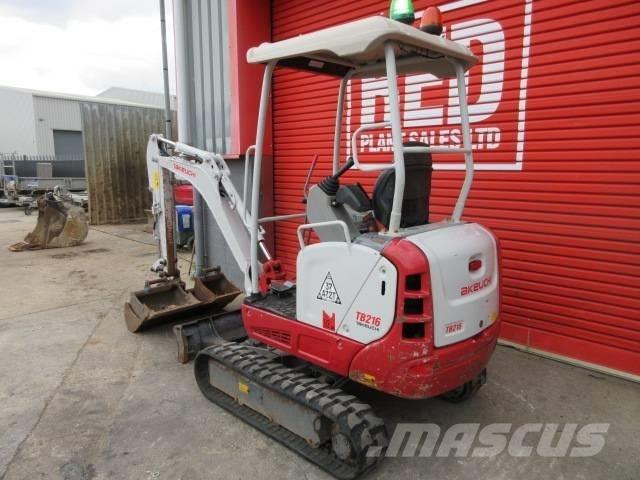 Takeuchi TB 216 小型挖掘机