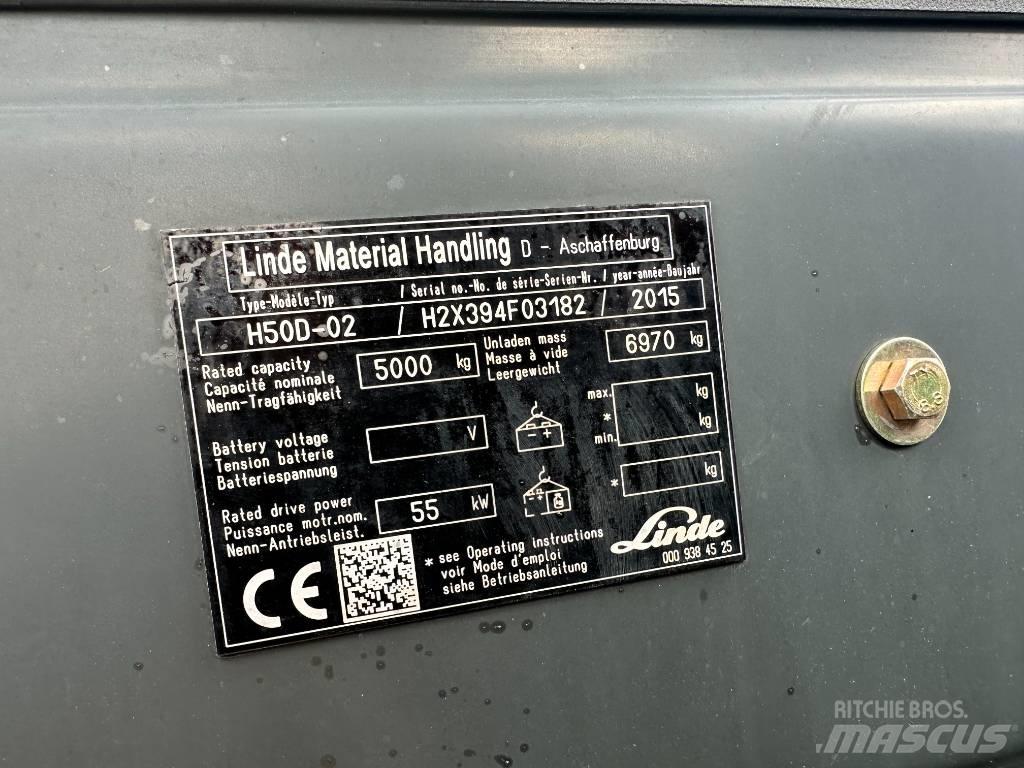 Linde H 50 D 柴油叉车