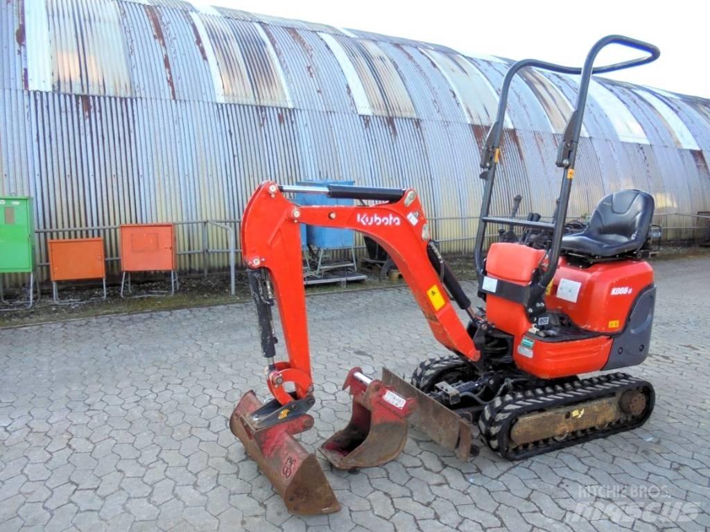Kubota K 008-3 小型挖掘机