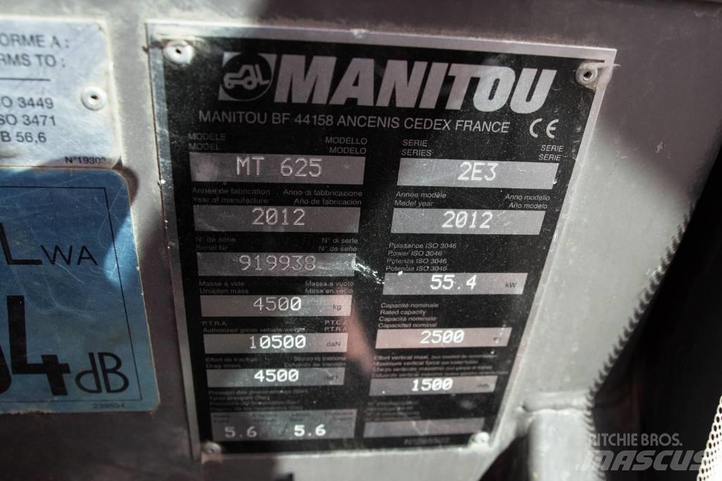 Manitou MT625 伸缩臂叉装车|叉装车