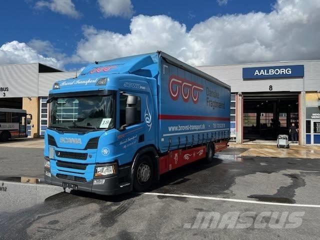 Scania P 280 篷布货车