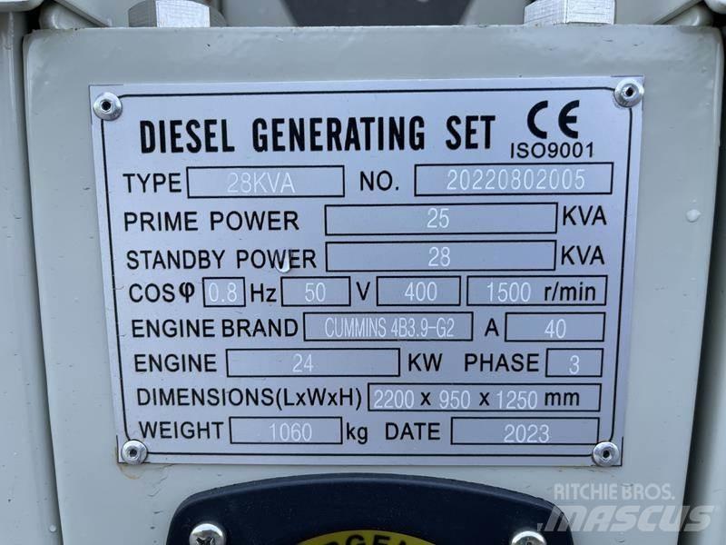 Cummins 28 kVA 柴油发电机