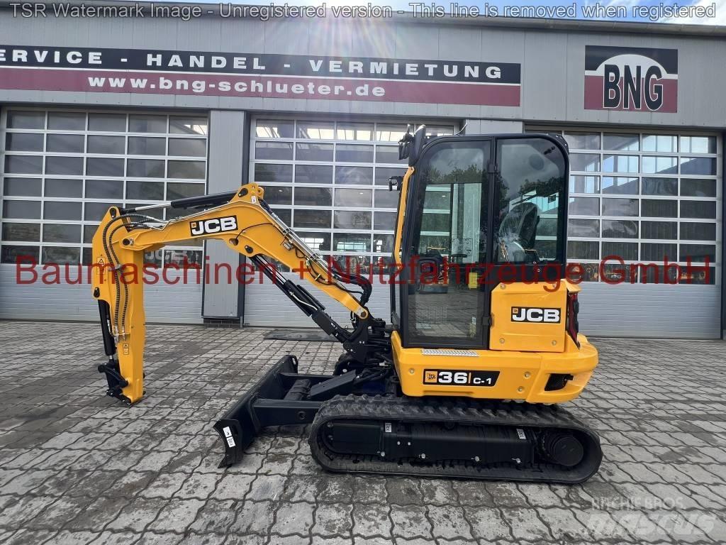 JCB 36C -werkneu- 小型挖掘机