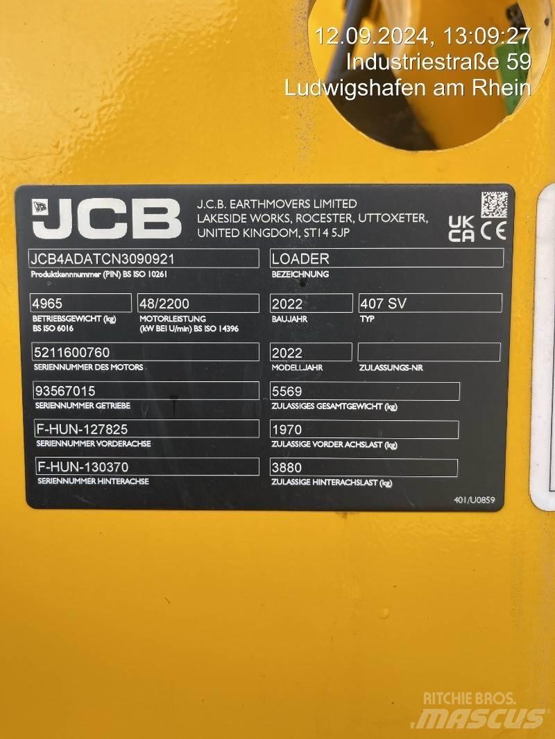 JCB 407 轮式装载机