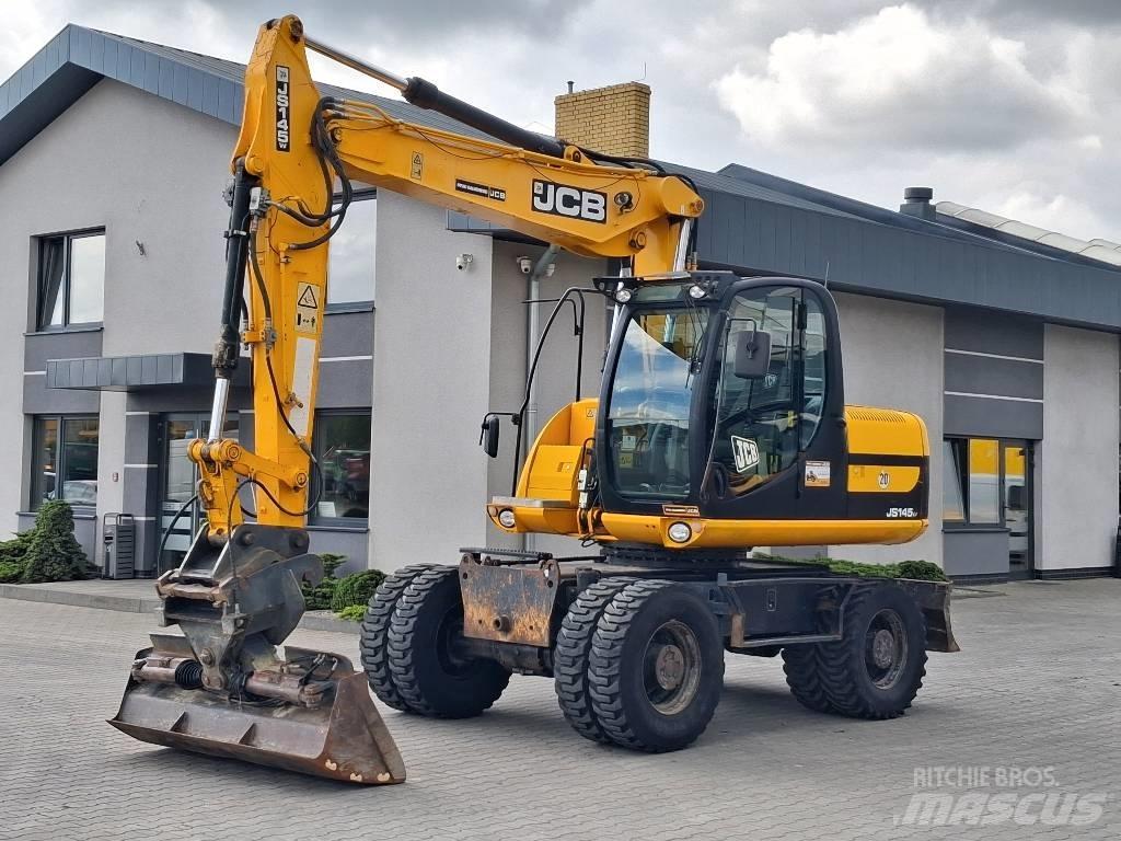 JCB JS 145 W 轮式挖掘机
