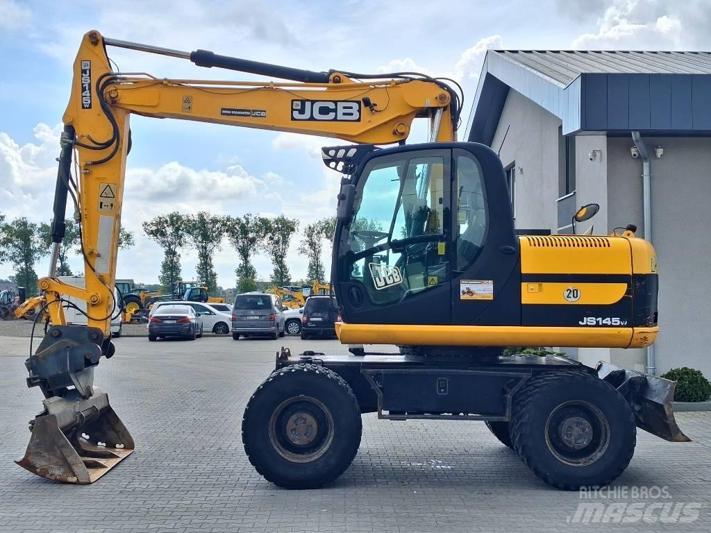 JCB JS 145 W 轮式挖掘机