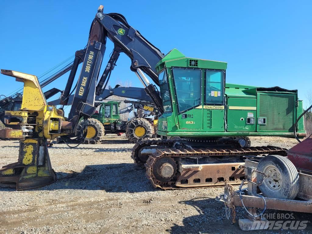 John Deere 853 伐木机