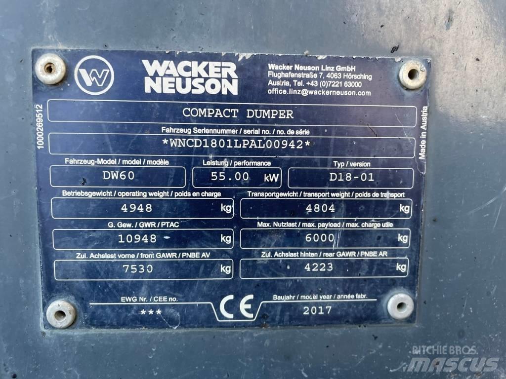 Wacker Neuson DW60 翻斗车\公路型自卸车