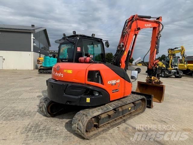 Kubota KX 080-4 中型挖掘机