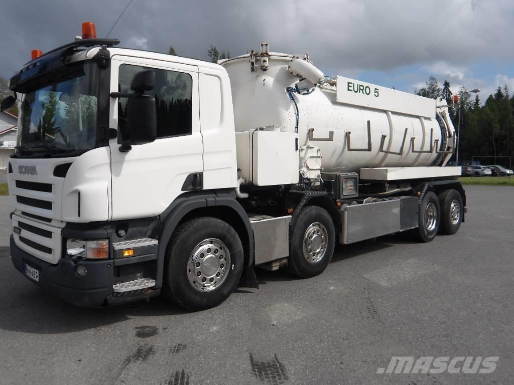Scania P 400 LB 组合/真空油槽车