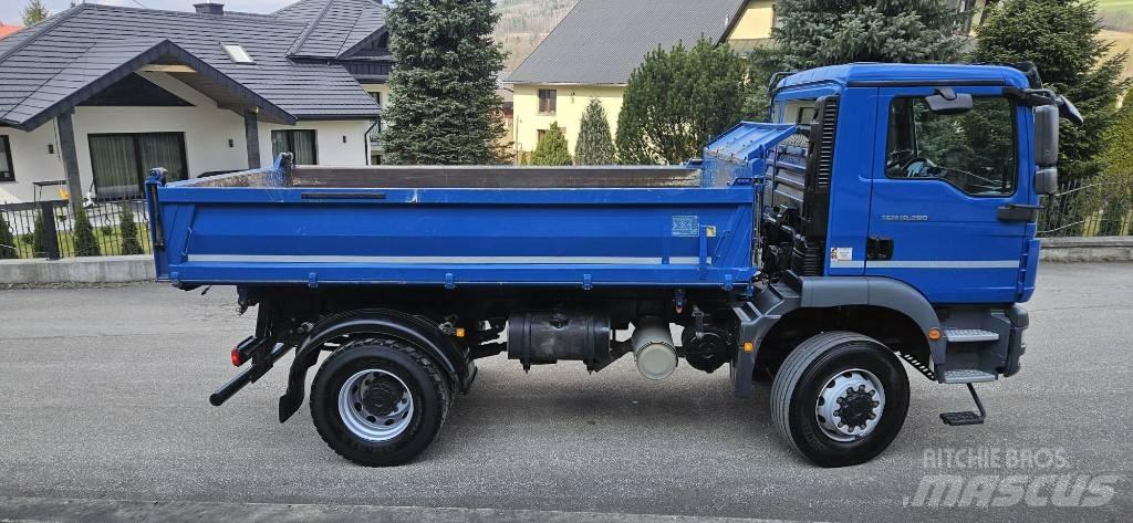 MAN TGM 18.290 4X4 自卸式货车