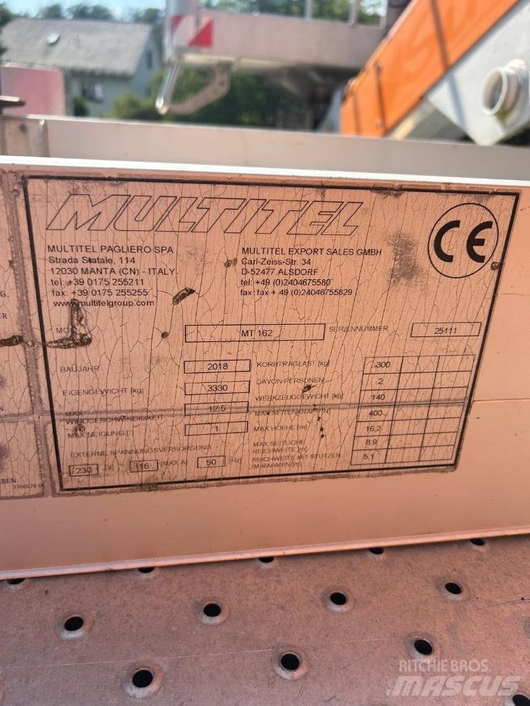 Multitel MT 162 车载式高空作业车