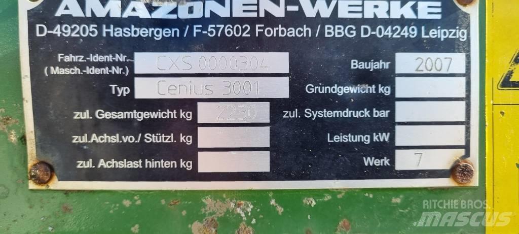 Amazone Cenius 3001 手扶中耕机