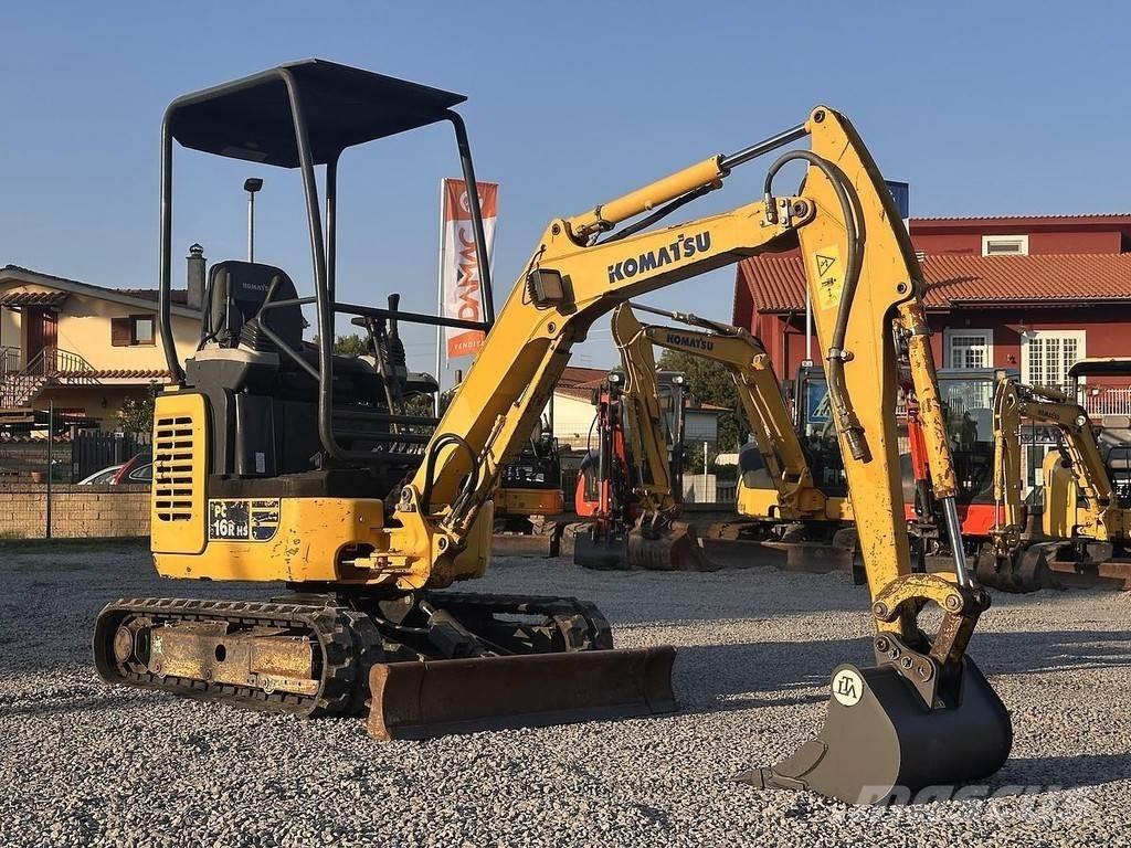 Komatsu PC16R-3HS 小型挖掘机