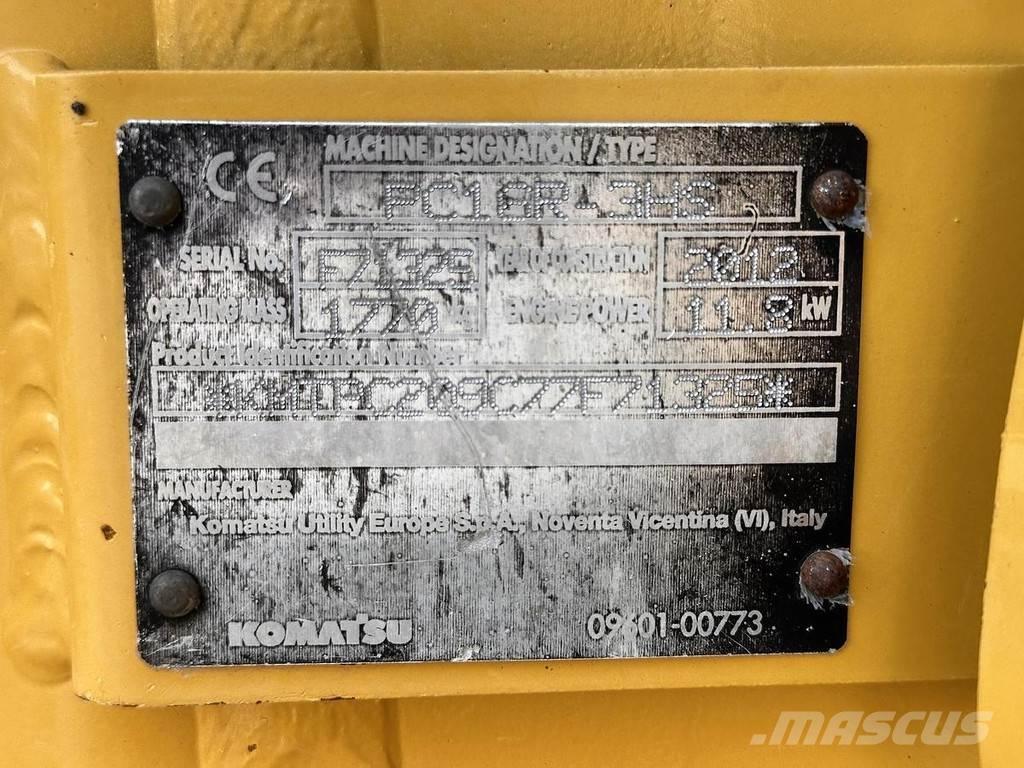 Komatsu PC16R-3HS 小型挖掘机