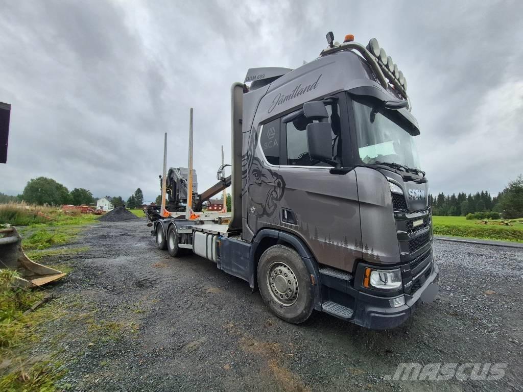 Scania R 650 木材运输车