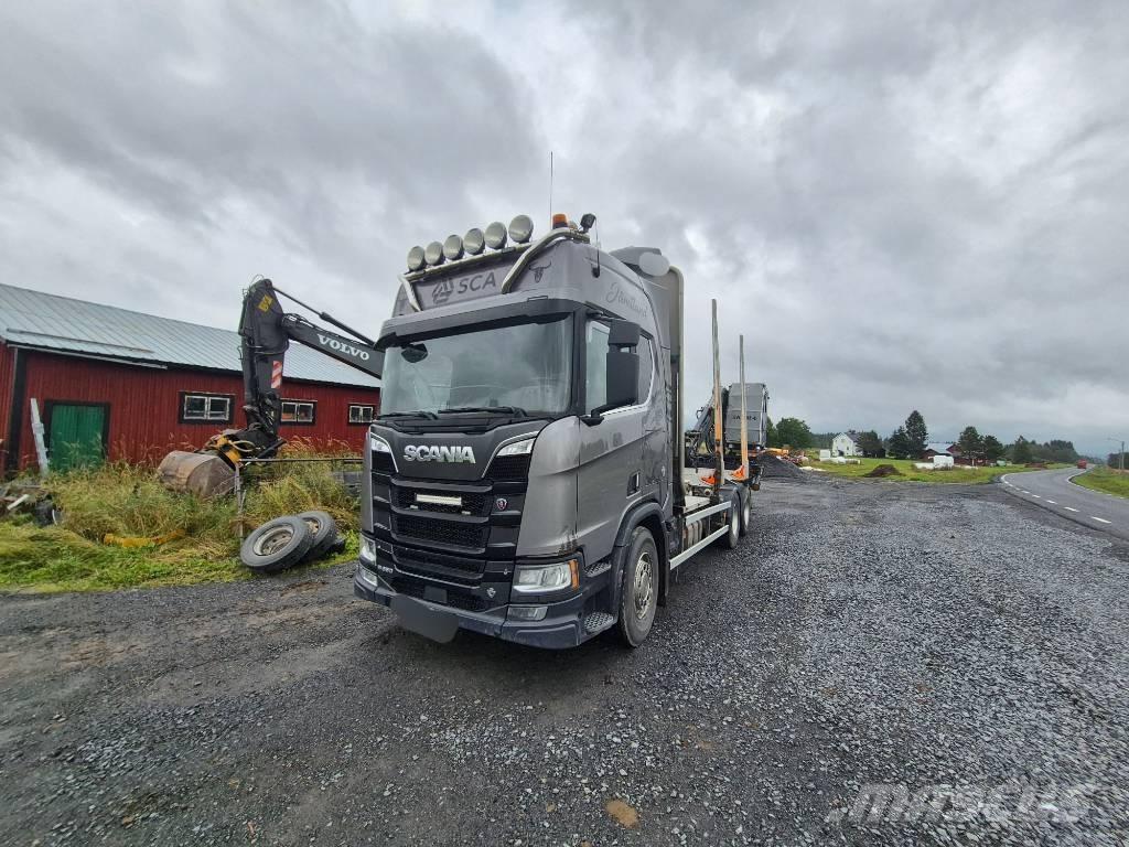 Scania R 650 木材运输车