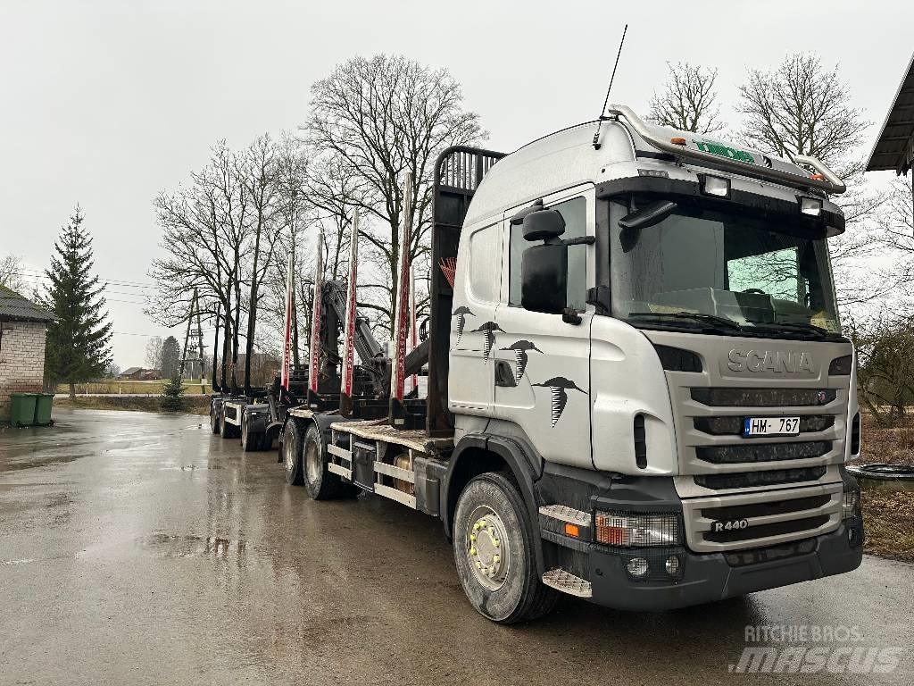 Scania R440 木材运输车