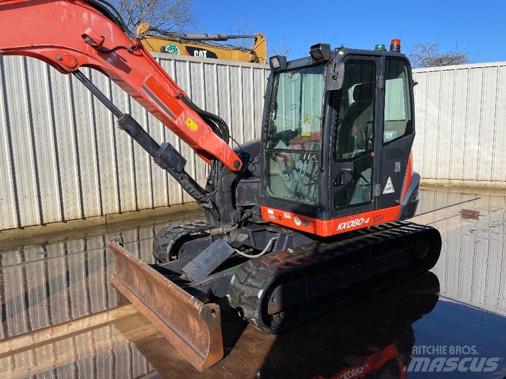 Kubota KX 080-4 中型挖掘机