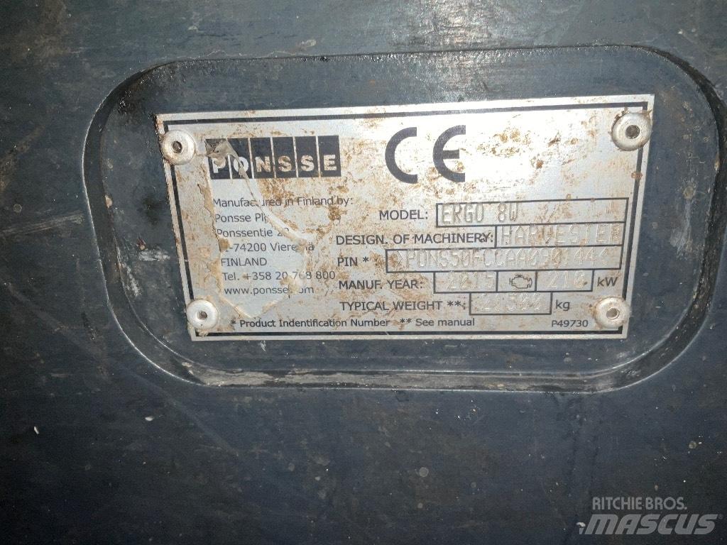 Ponsse ERGO 8W 收割机