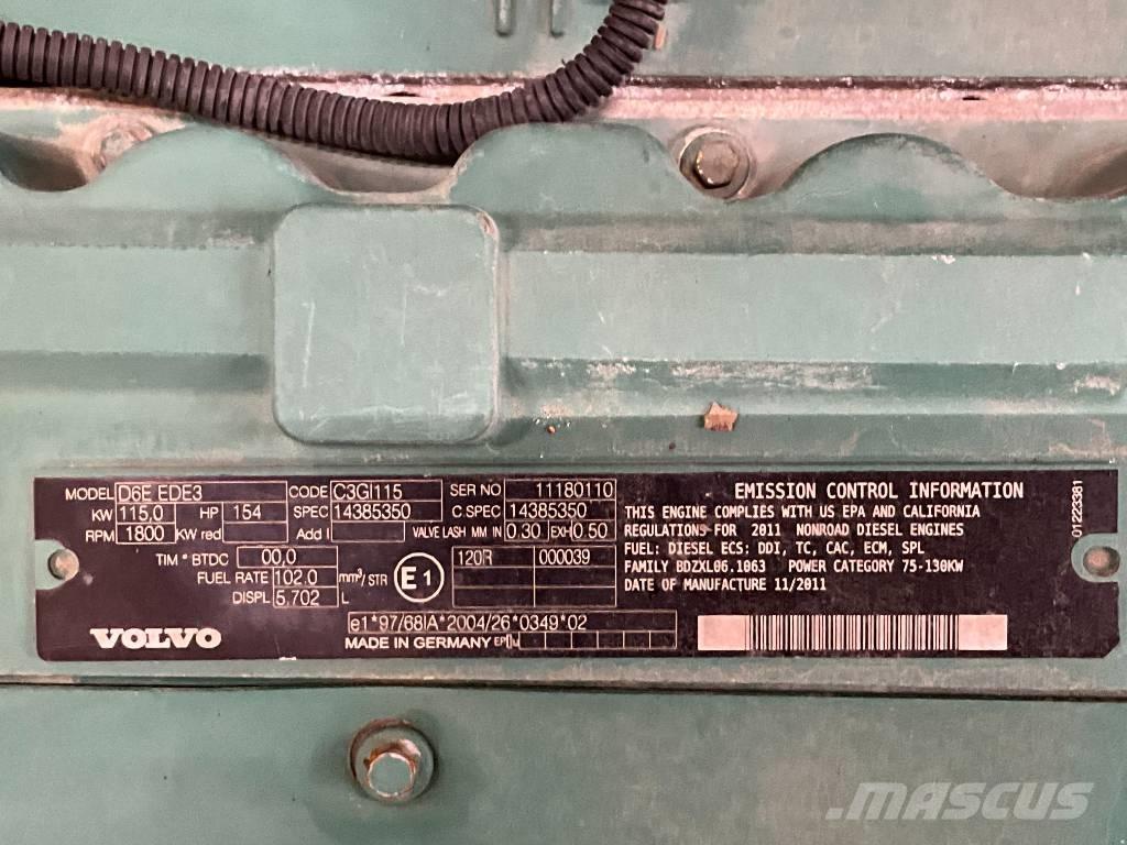 Volvo EW 160 C 轮式挖掘机