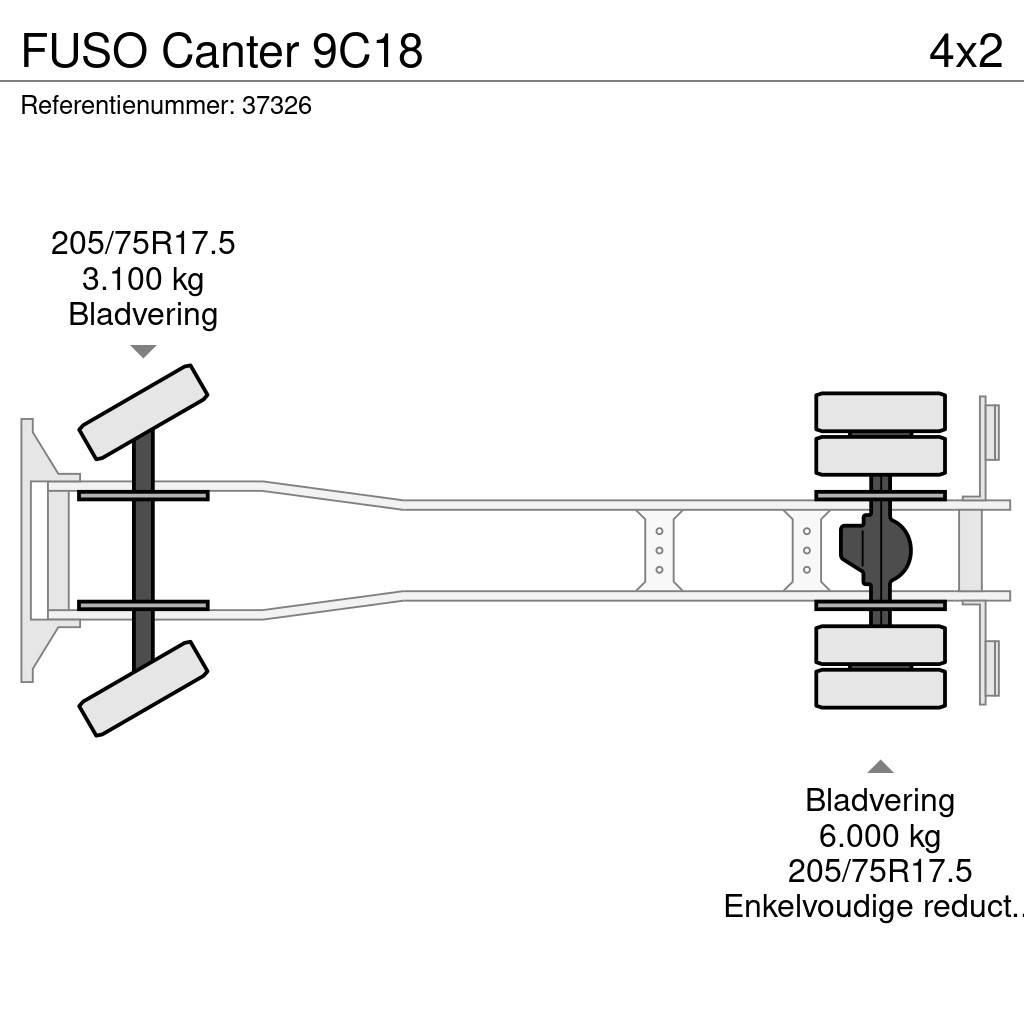 Fuso Canter 9C18 垃圾车