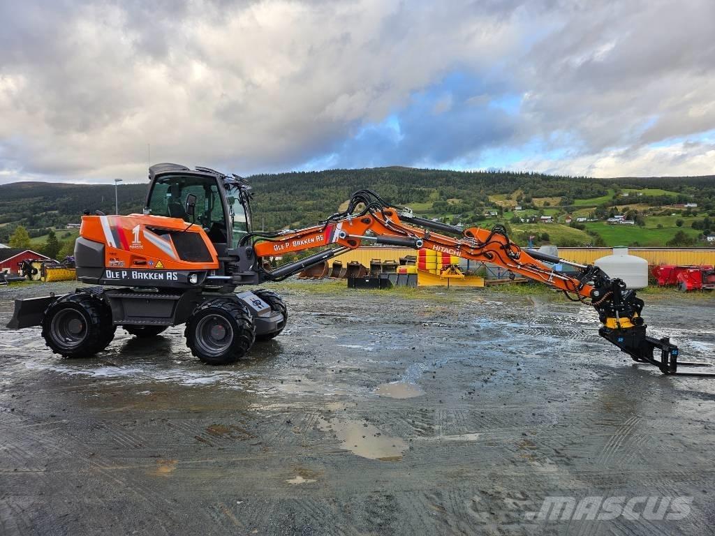 Hitachi ZX 95 W-7 轮式挖掘机