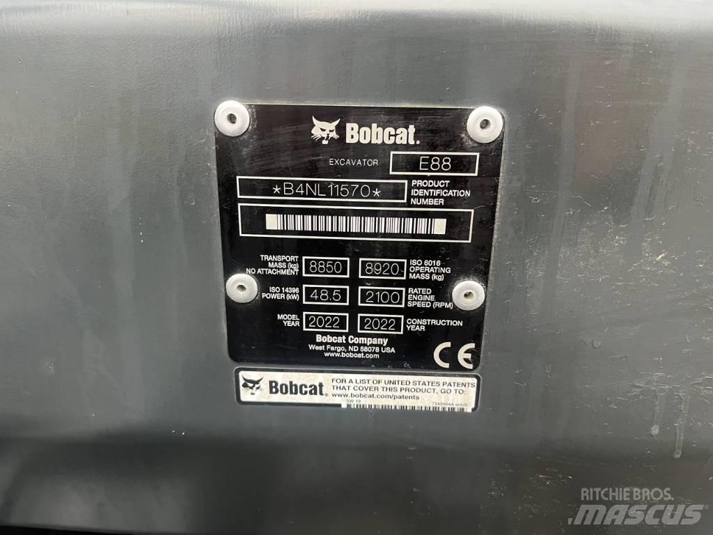 Bobcat E88 履带挖掘机