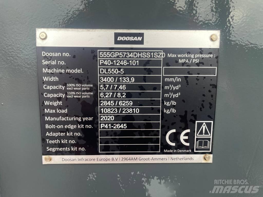 Doosan DL550 挖斗