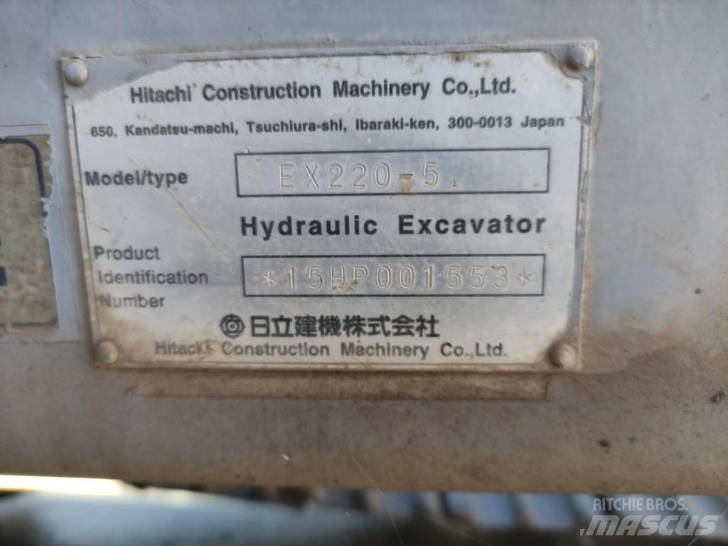 Hitachi EX 220-5 履带挖掘机