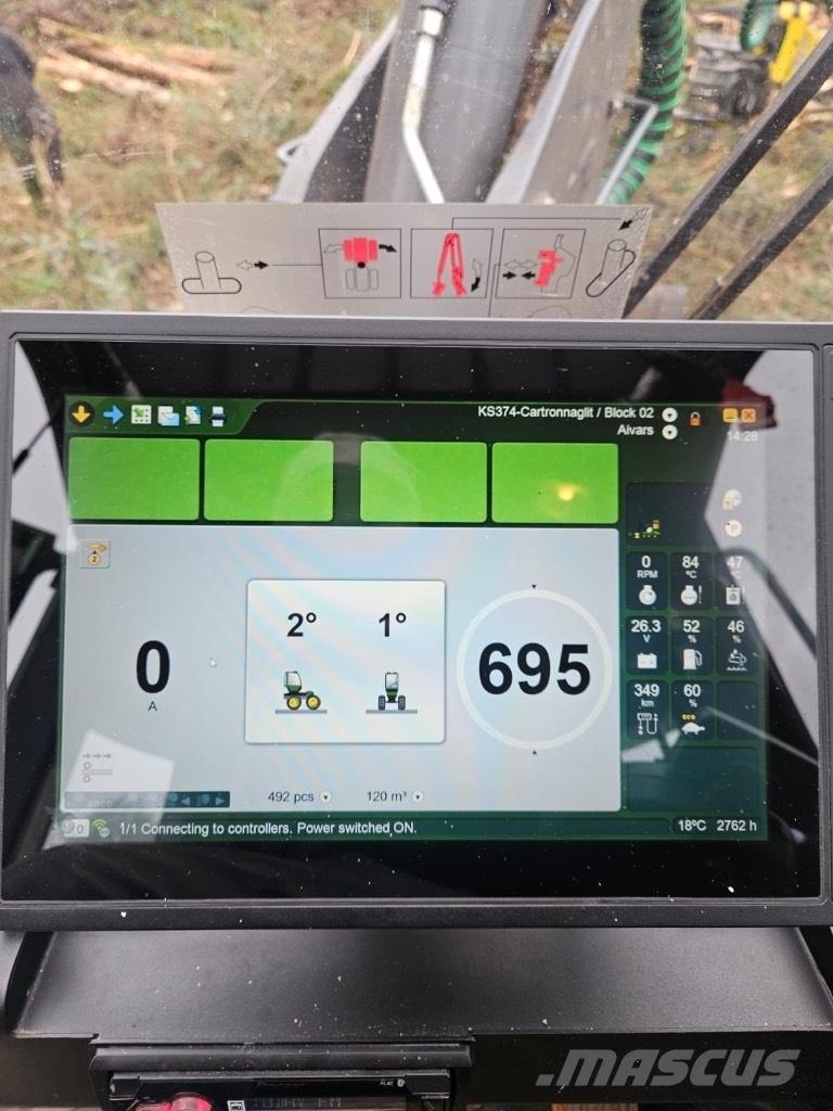 John Deere 1270G 8WD 收割机