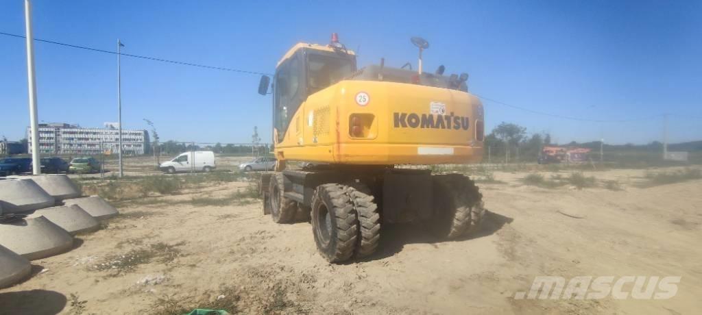 Komatsu PW 140-7 轮式挖掘机