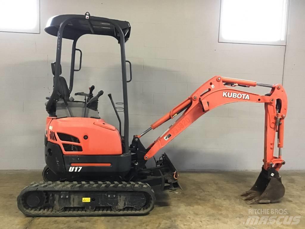 Kubota U 17 小型挖掘机