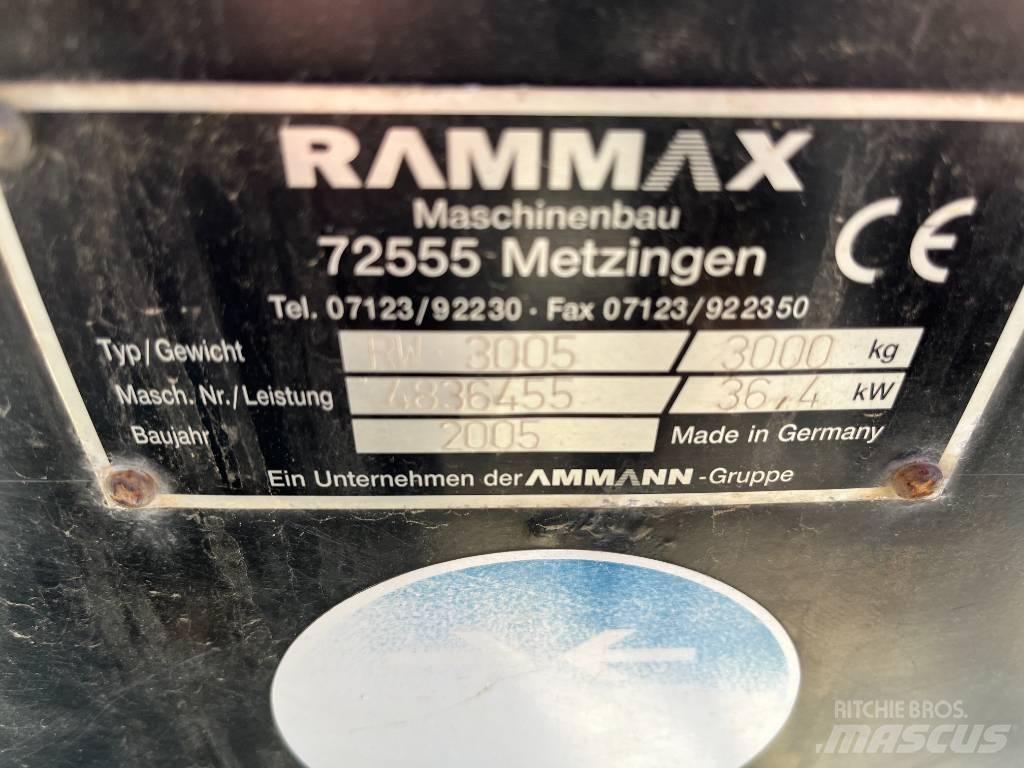 Rammax RW 3005 单轮压路机