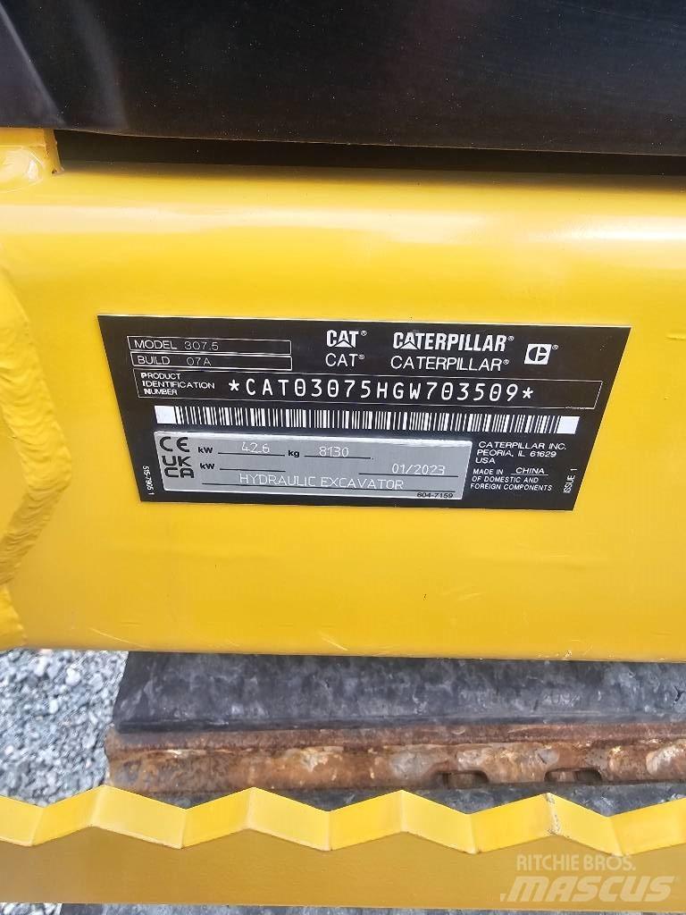 CAT 307.5 中型挖掘机