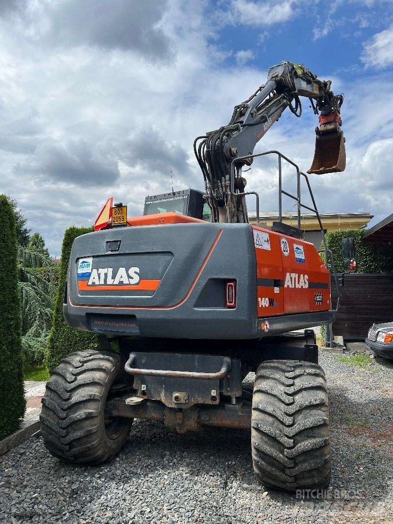 Atlas 140 W 轮式挖掘机