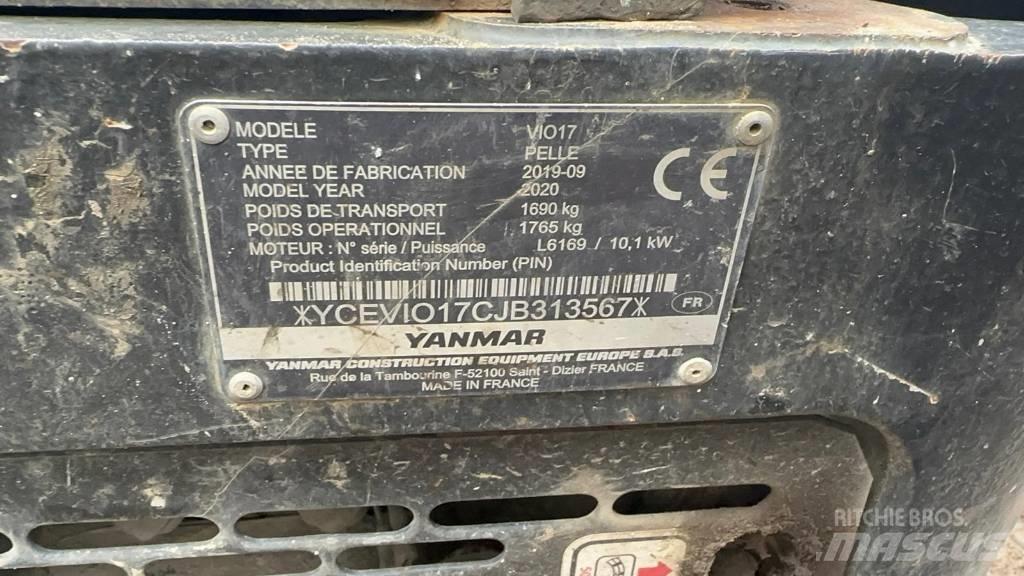Yanmar Vio 17 小型挖掘机