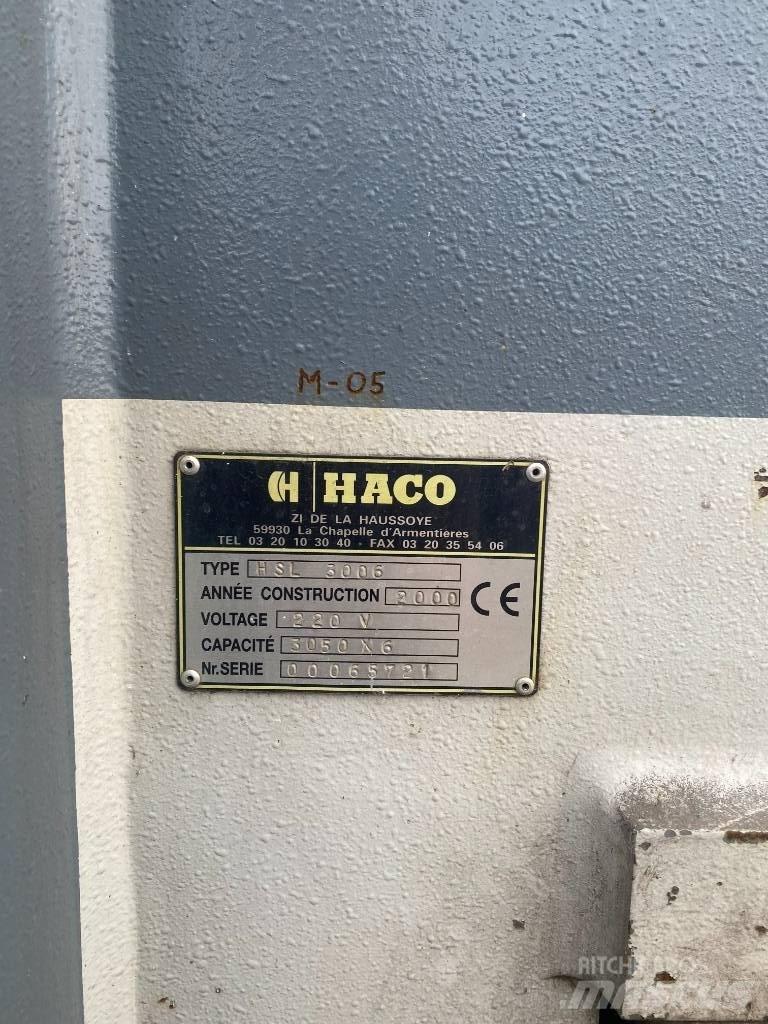  guillotine haco 3006 焊接设备