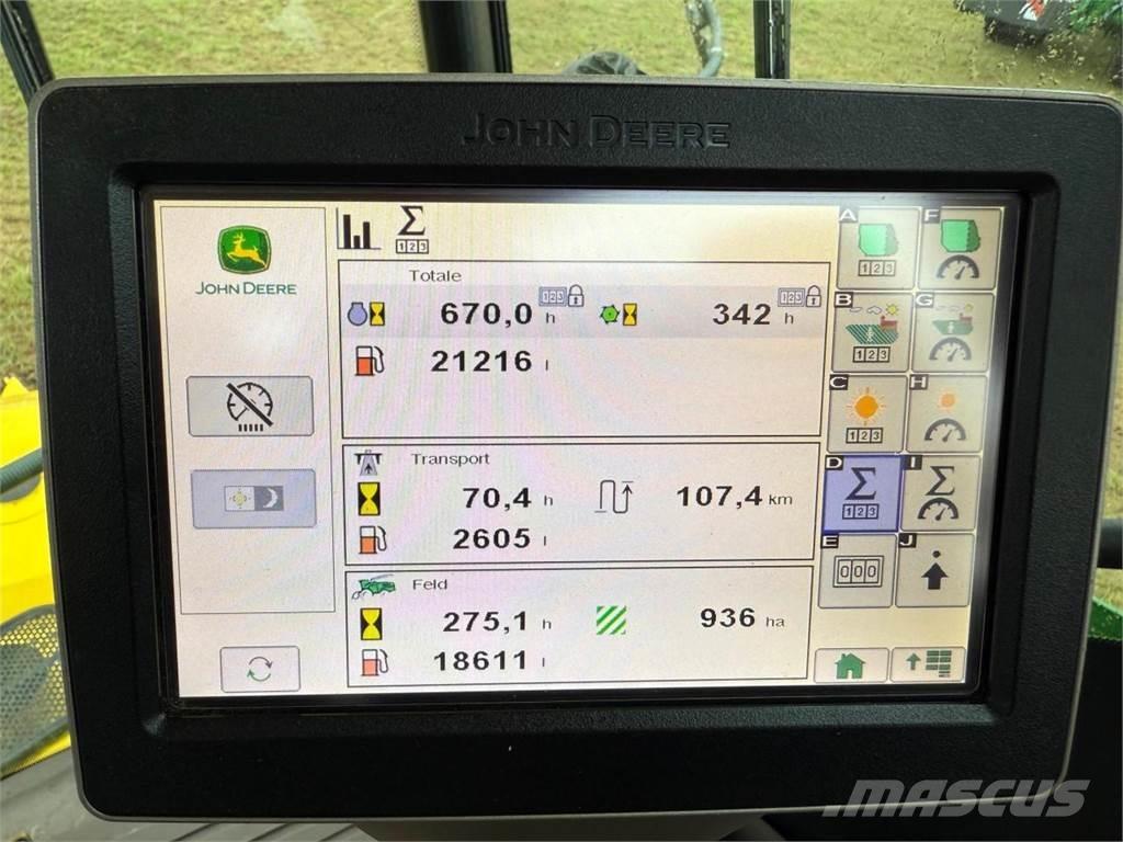 John Deere 9600i 自走式青贮饲料收割机