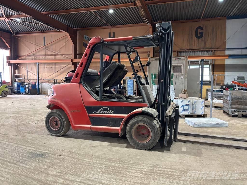 Linde H 80 T 900 天然气叉车
