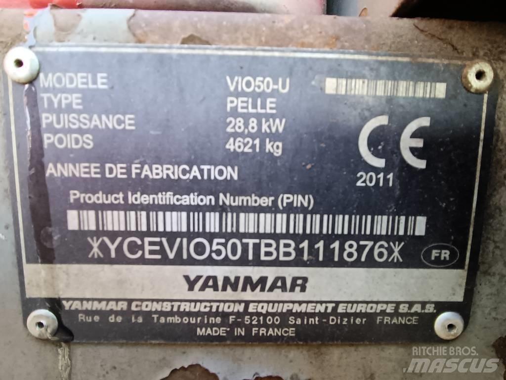 Yanmar Vio 50 小型挖掘机