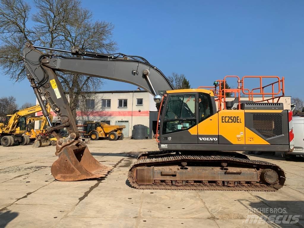Volvo EC 250 EL 履带挖掘机