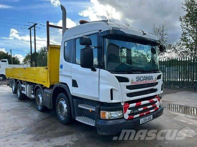 Scania P 320 平板栏板货车