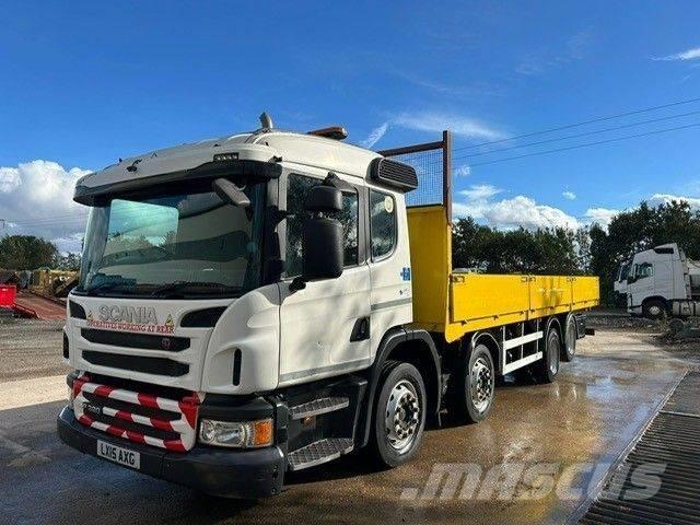 Scania P 320 平板栏板货车