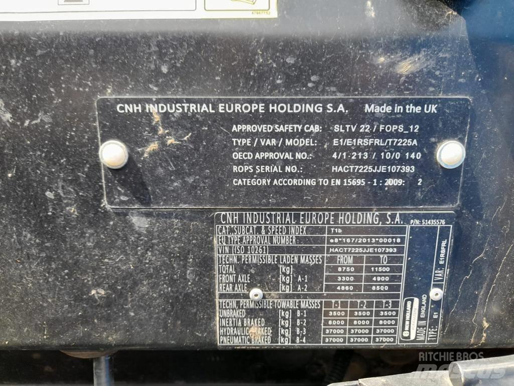 New Holland T7.225 拖拉机/农用车