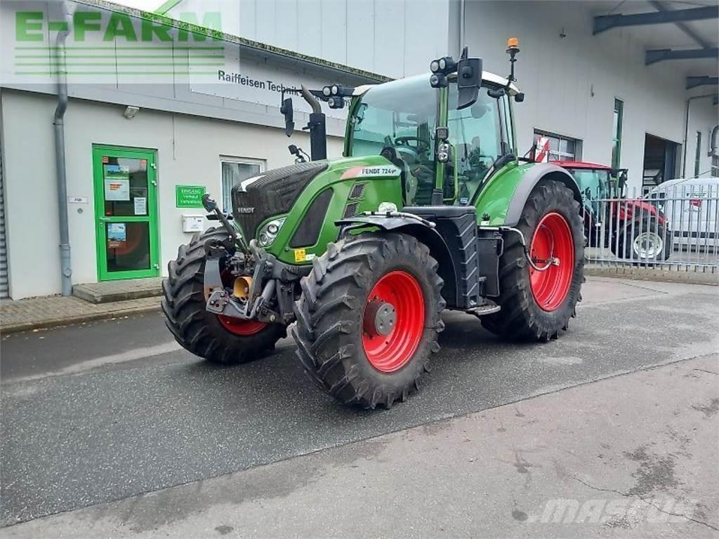 Fendt 724 vario s4 拖拉机/农用车