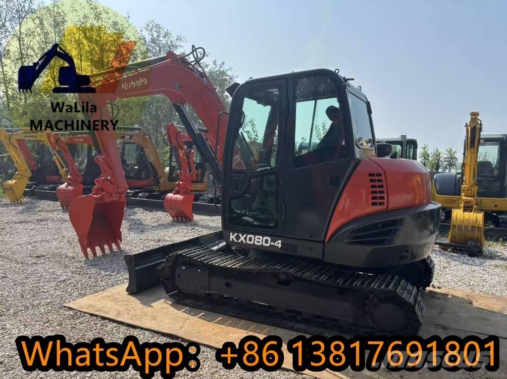Kubota KX 080-4 小型挖掘机