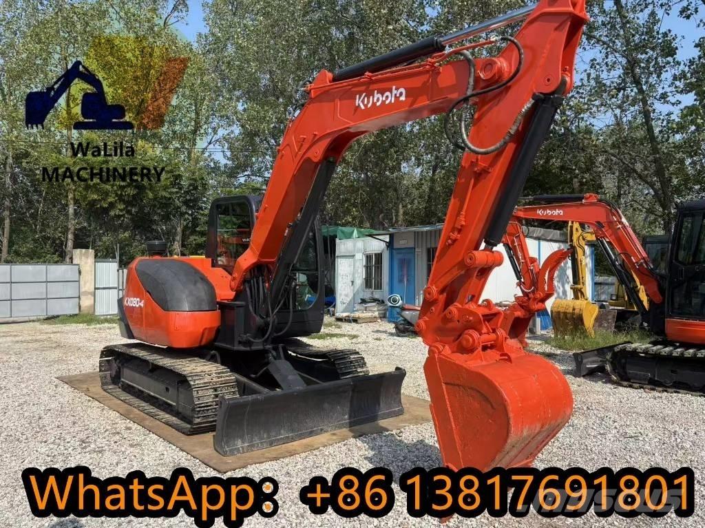 Kubota KX 080-4 小型挖掘机