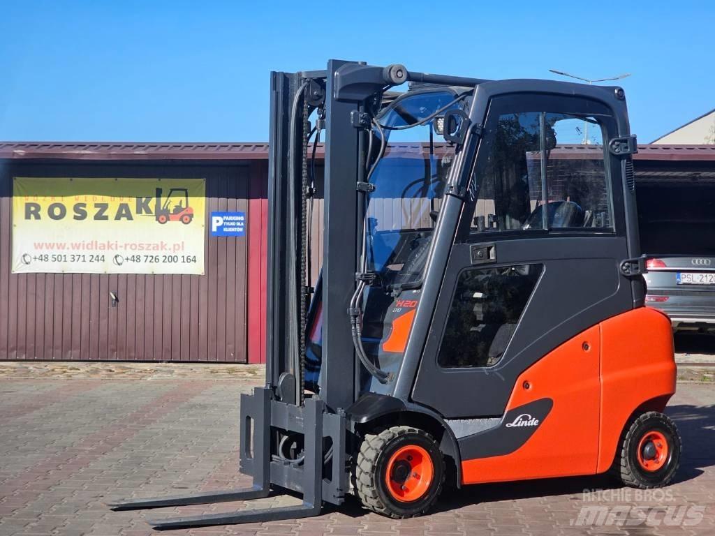 Linde H20T-01 天然气叉车